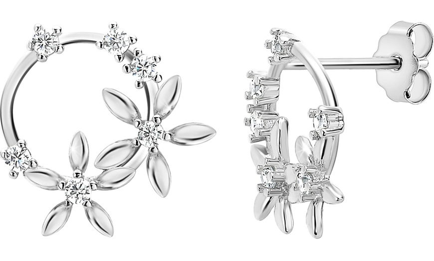 Image 5: Boucles d’oreilles élégantes et scintillantes SC Crystal Paris 