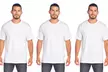 3 Pack - Men's Big & Tall Crewneck 100% Cotton Tee (2XL - 5XL) - Second Medium
