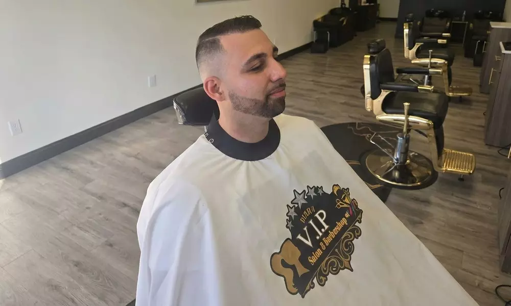 Get Men’s Modern Scissors Haircut, Bread Trim, Scalp Massage & More