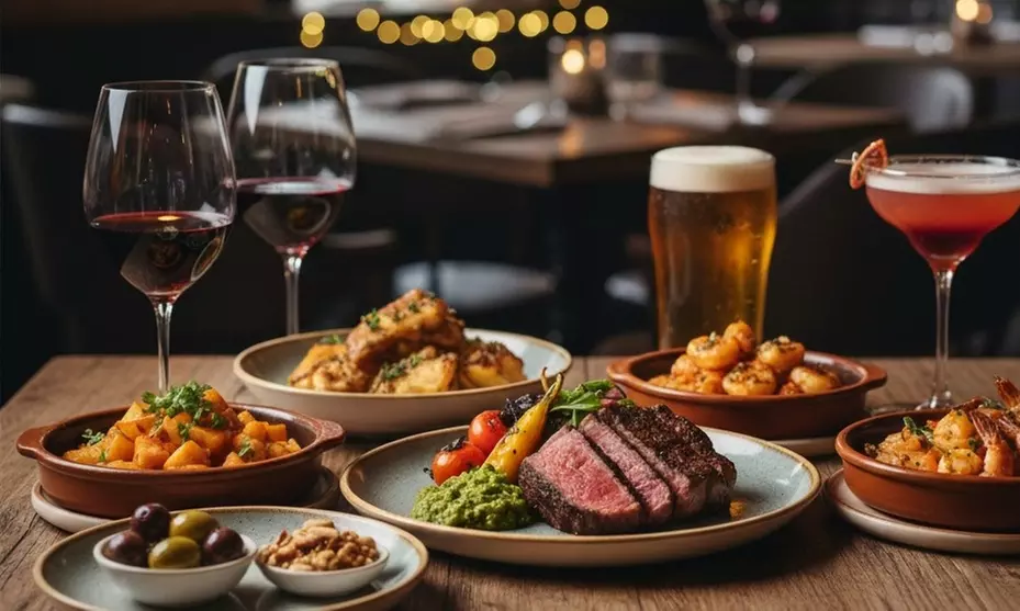 Big Plates, Tapas, Snacks with a Glass of Wine, Beer/Cocktail for Two or Four at Stumble Inn (Up to 41% Off) - Primary Image