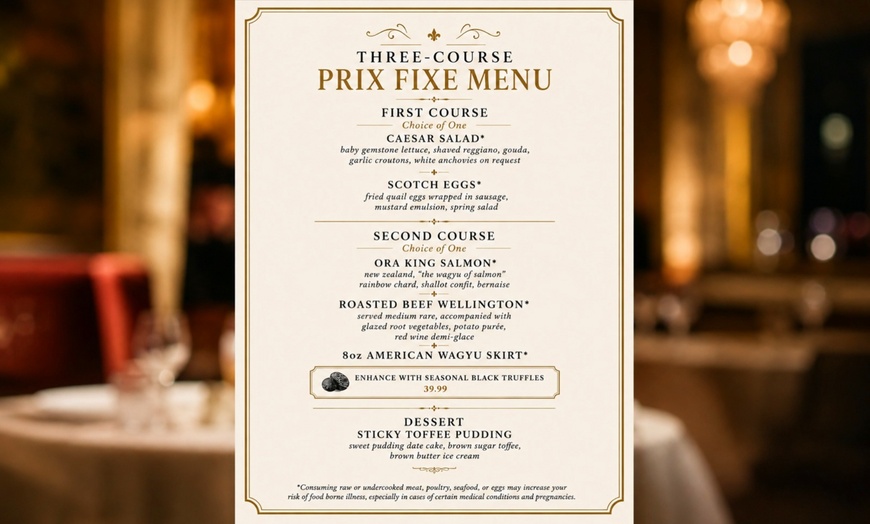 Image 8: Gordon Ramsay Steak 3-Course Dinner Experience