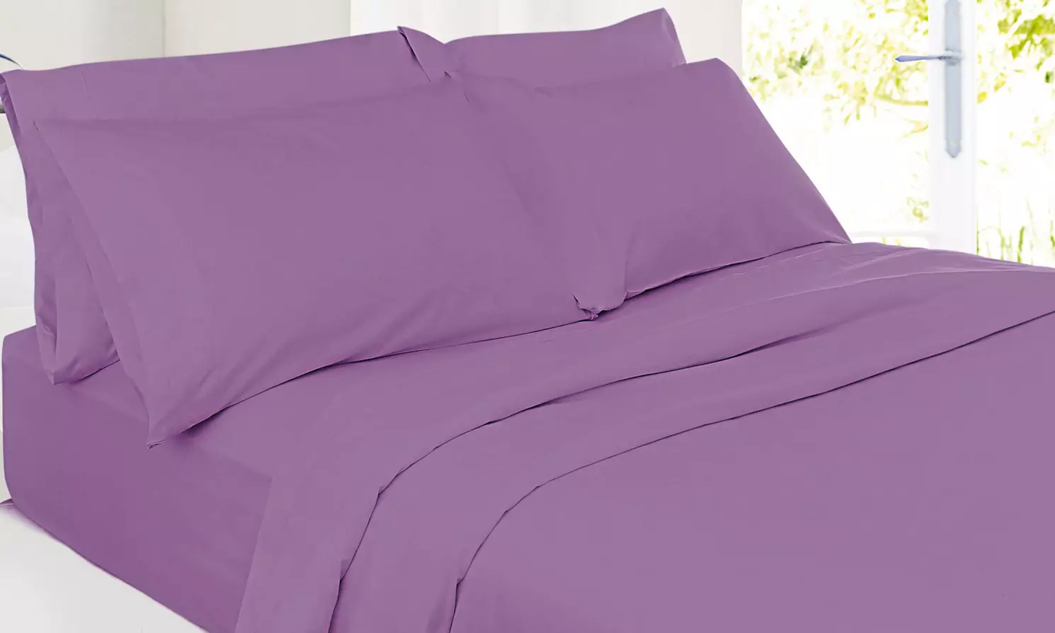 Nestl 7 Piece Split King Bed Sheet Set - Extra Deep Pocket Split King Sheet Set