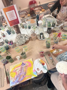 Painting with Clay Class for Three - Clay Cultural Center