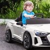 Image 6: HomCom Audi RS e-tron GT Licensed Kids Electric Ride On Car