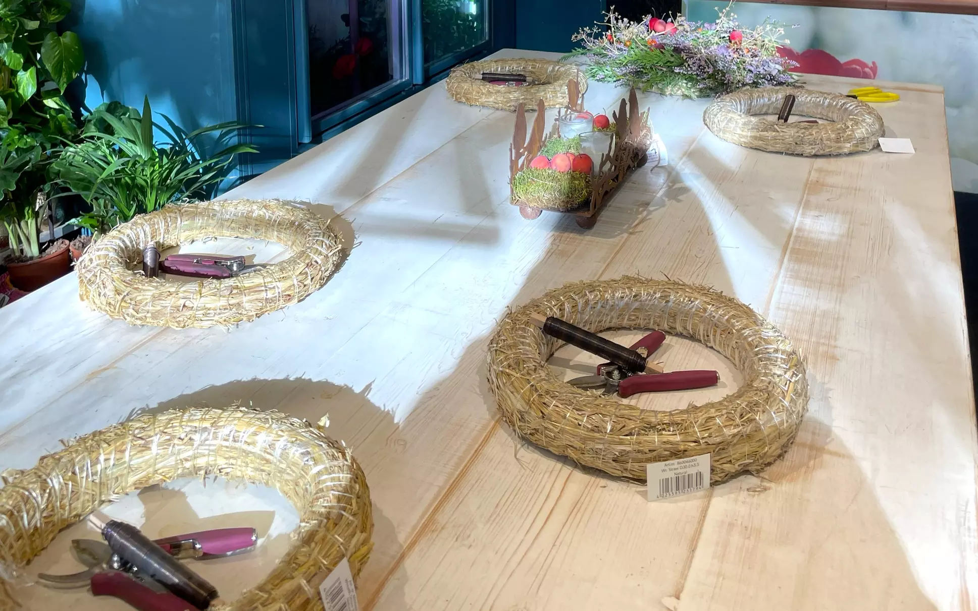 Taller creativo con flores de 2 horas para 1 o 2 personas