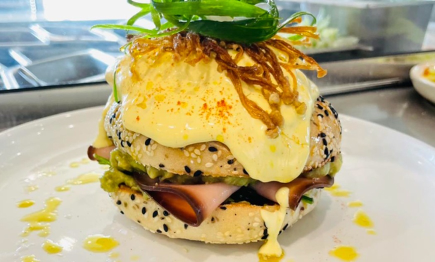 Image 14: Delicious All Day Brekky or Lunch Main Meal + Drink - 1, 2 or 4 People