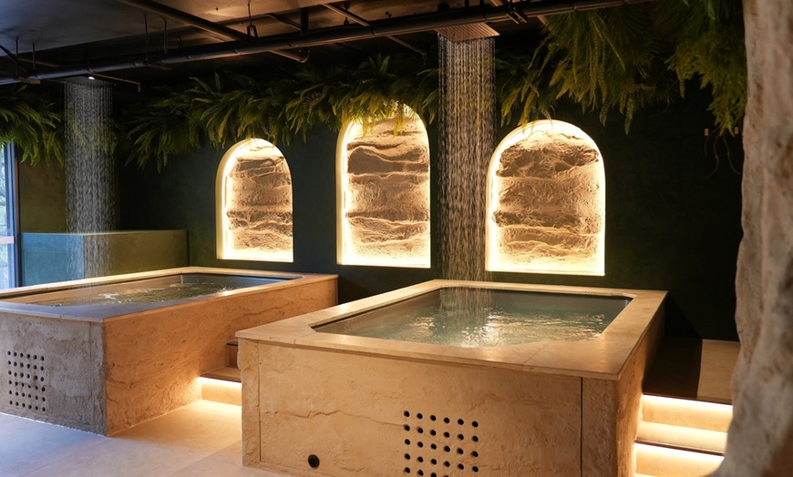 Image 1: Unwind With An Ice Bath And Sauna Wellness Session