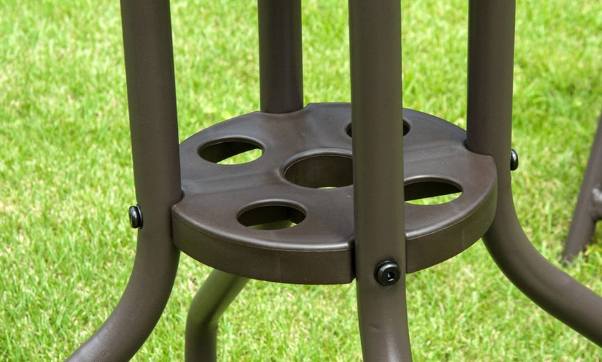 Image 2: Outsunny Four-Seater Garden Furniture Set