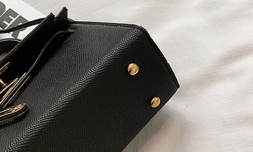 Image 11: Crossbody Satchel Bag