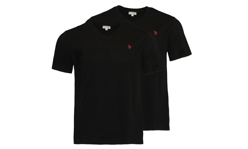 Image 2: 2er- oder 4er-Pack US Polo ASSN. T-Shirt für Herren