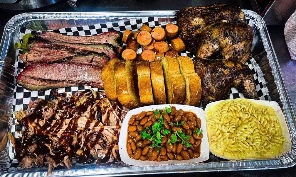 "The Boss" BBQ Package at Full Send BBQ  (Up to 29% Off) Two Options Available - Primary Image