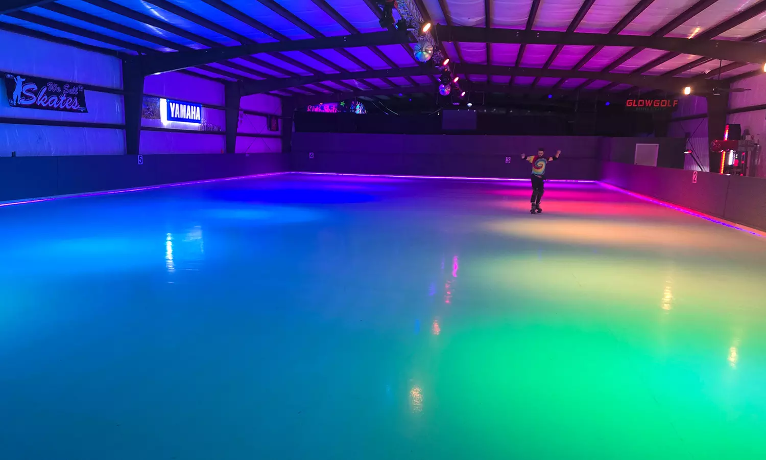 Glide into Fun – Admission and Skate Rental for One, Two, or Four