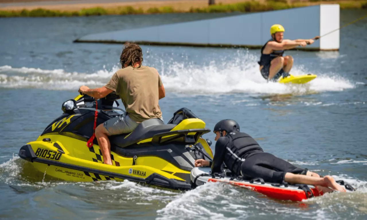 Two-Hour or Full Day Wakeboarding or Kneeboarding Pass at Bayside Wake Park (Up to 28% Off) - Second Medium