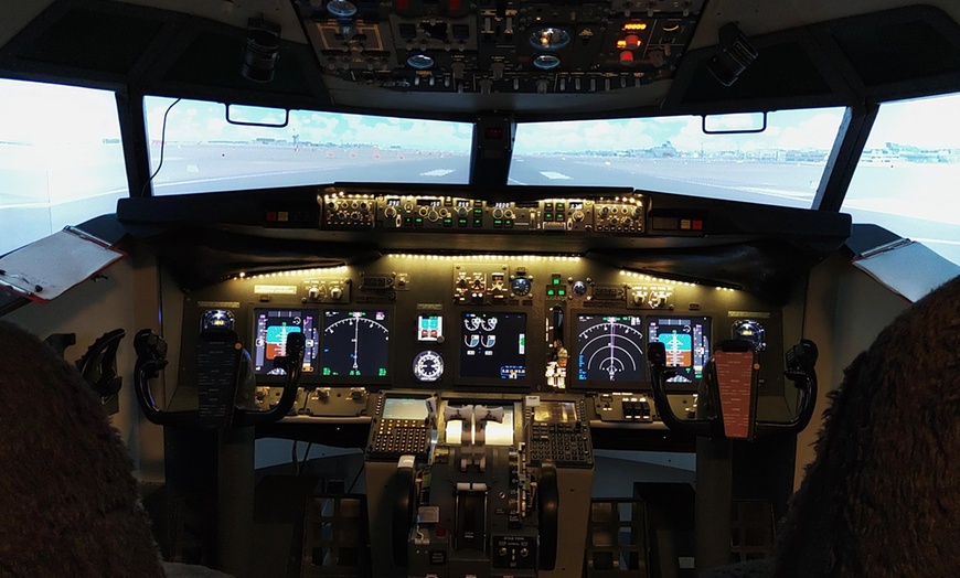 Image 9: 60 oder 120 Minuten Flugsimulator in der Boeing B737