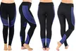 Power Sport Women's Multi-Line Stretchy Seamless Yoga Pants (3-Pack) - Image 4