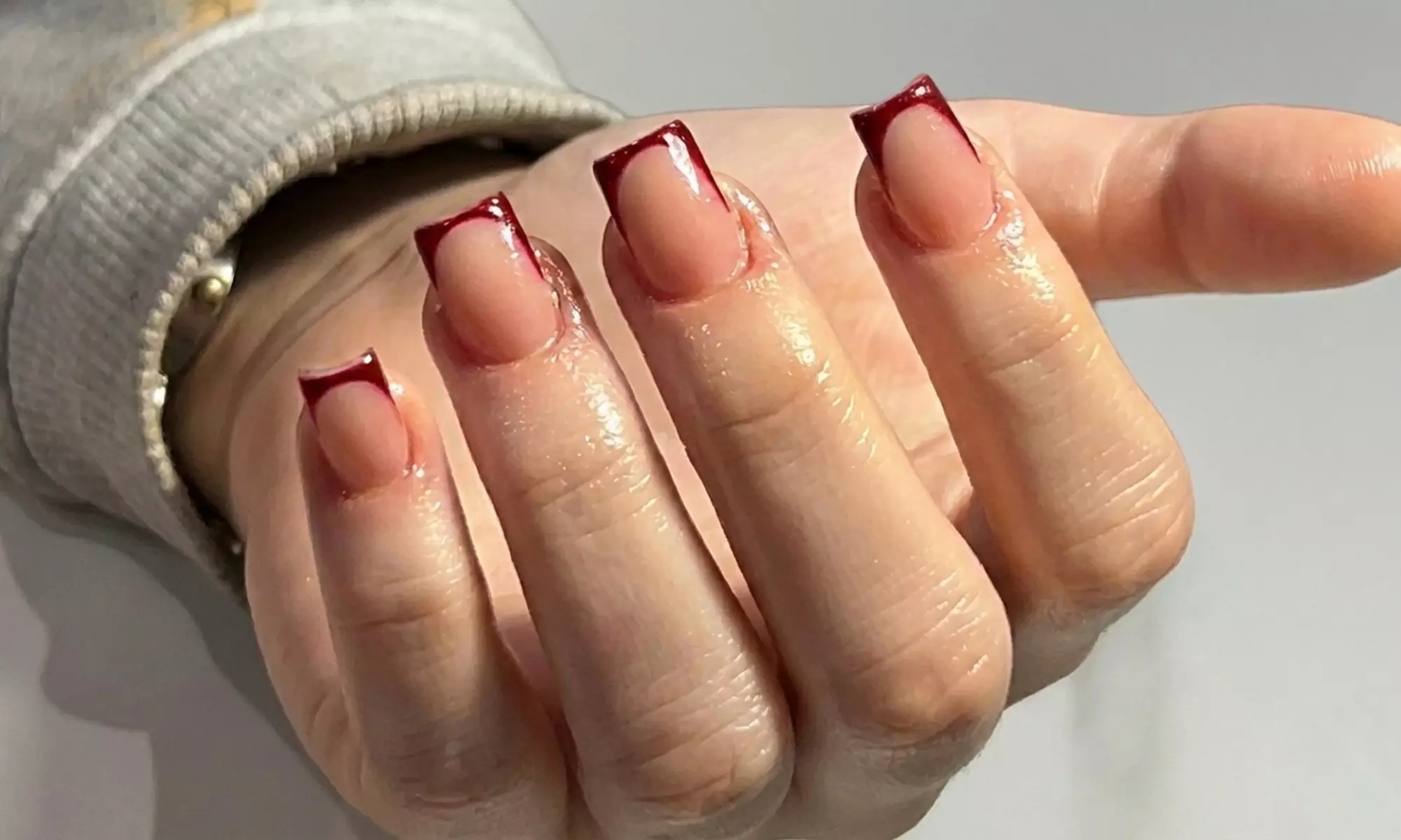 Nail Makeover: Gel Polish Manicure or Full Acrylic Set w/ Design/More