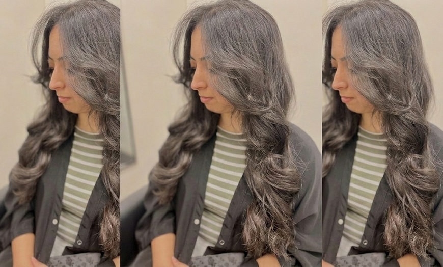 Image 3: Get a Haircut w/ Shampoo, Blow-Dry, k18 Reparative Treatment, or More