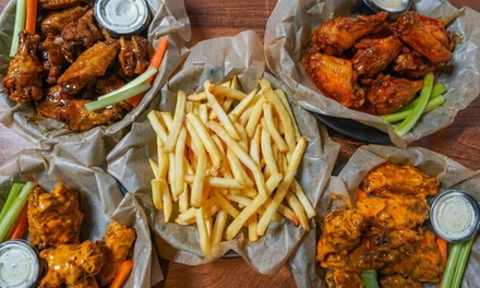 $50 Towards Brunch, Lunch and Dinner - Sharky's West — Wings & Raw Bar 