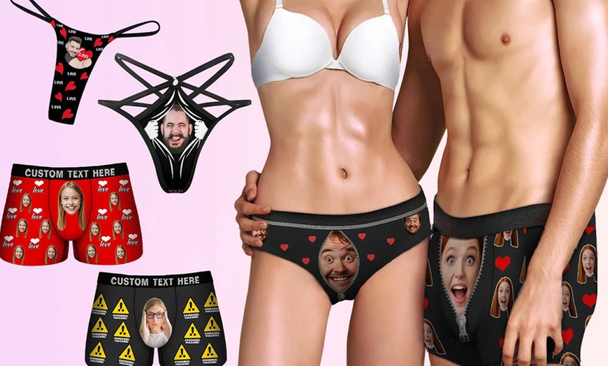 Image 1: Personalisierbare Foto-Unterwäsche für Männer oder Frauen