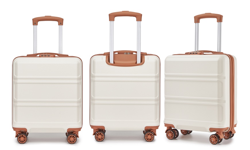 Image 10: Valise cabine en ABS, 45 x 36 x 20 cm, capacité d'environ 28 L