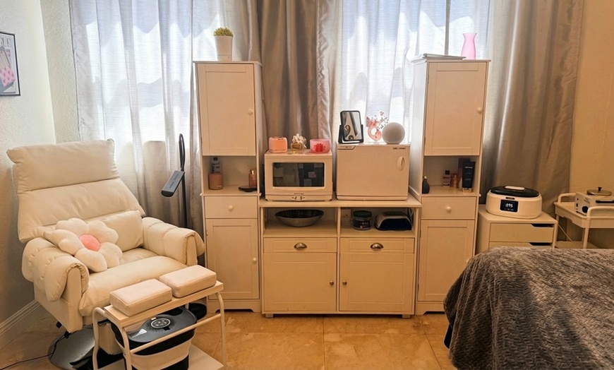 Image 6: Gel or Russian Manicure & Pedicure Sessions for Glossy Nails