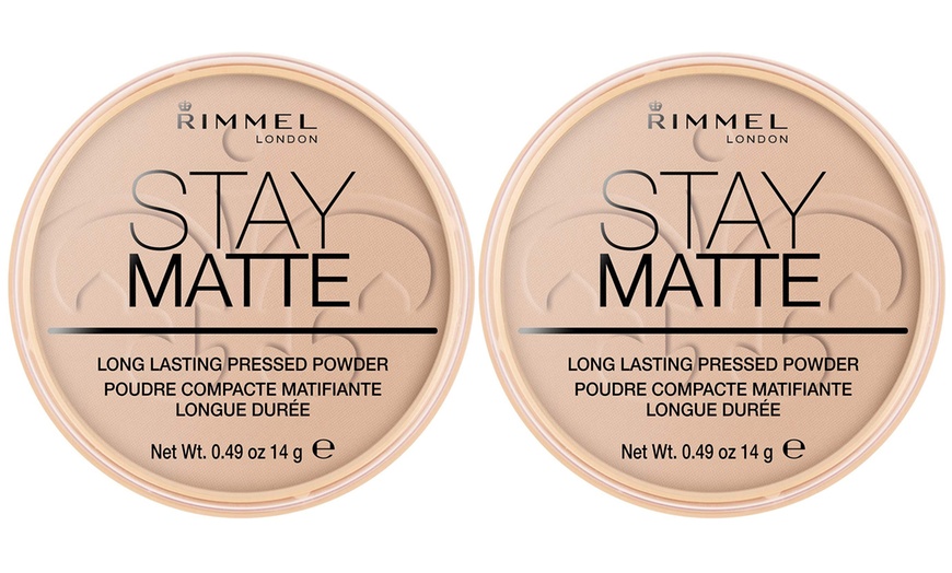 Image 4: Rimmel Stay Matte Pressed Powder