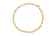 18K Gold Plated Chain Anklets - Second Medium