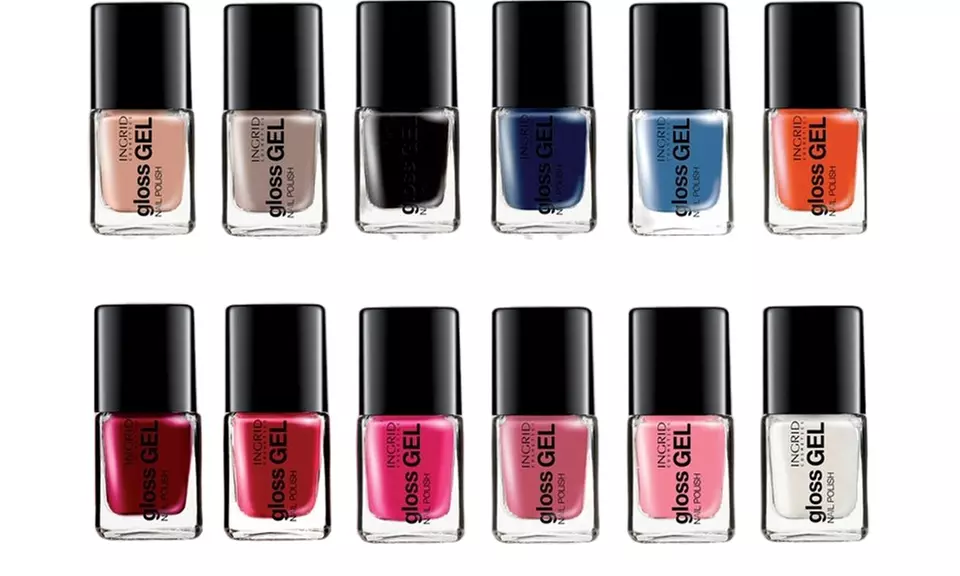 2 flacons de vernis brillant Ingrid Cosmetics