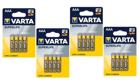 Fino a 64 batterie mini stilo AAA Varta 1.5 V