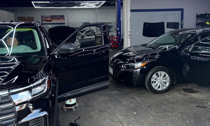 Image 4: One Full Legal Window or Ceramic Tint for Sedans or SUV or Trucks 
