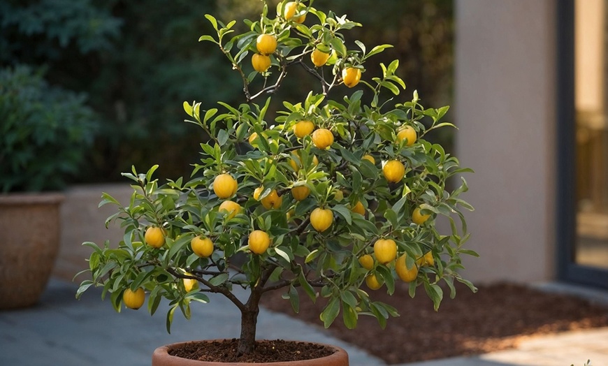Image 1: Lot de 4 ou 8 jeunes arbres fruitiers méditerranéens Rootz