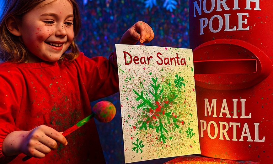 Image 2: Creative Chaos: Splatter Paint Party at Brainy Actz - Irvine