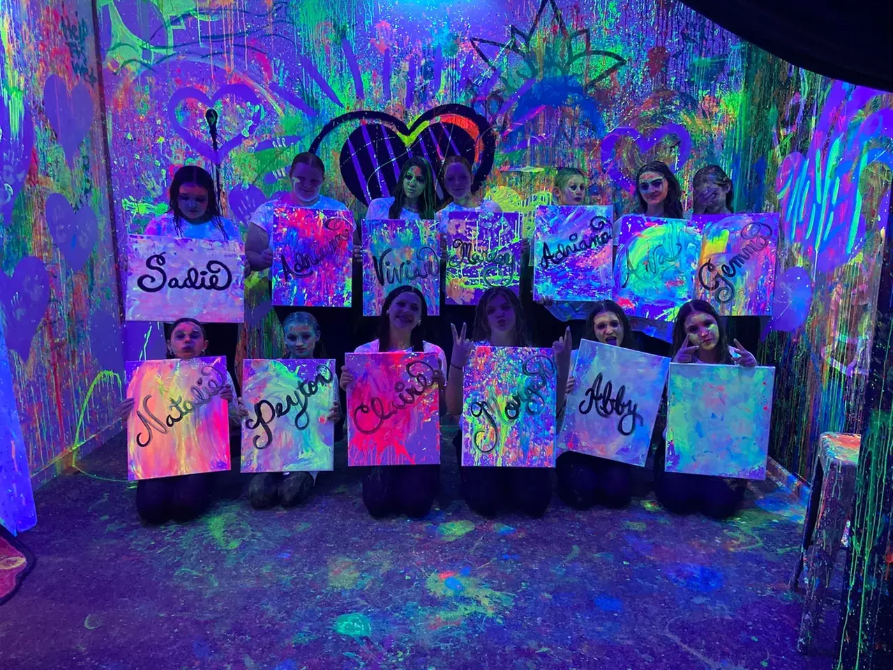 Splatter Paint Experience at The PaintGround