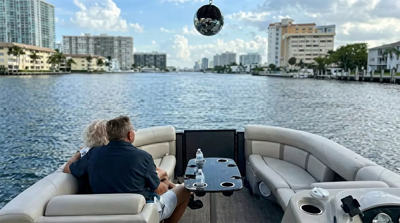 Cruise on a Luxurious Boat Rental for 1, 2, 4, or 6 Hrs Up To 6 People