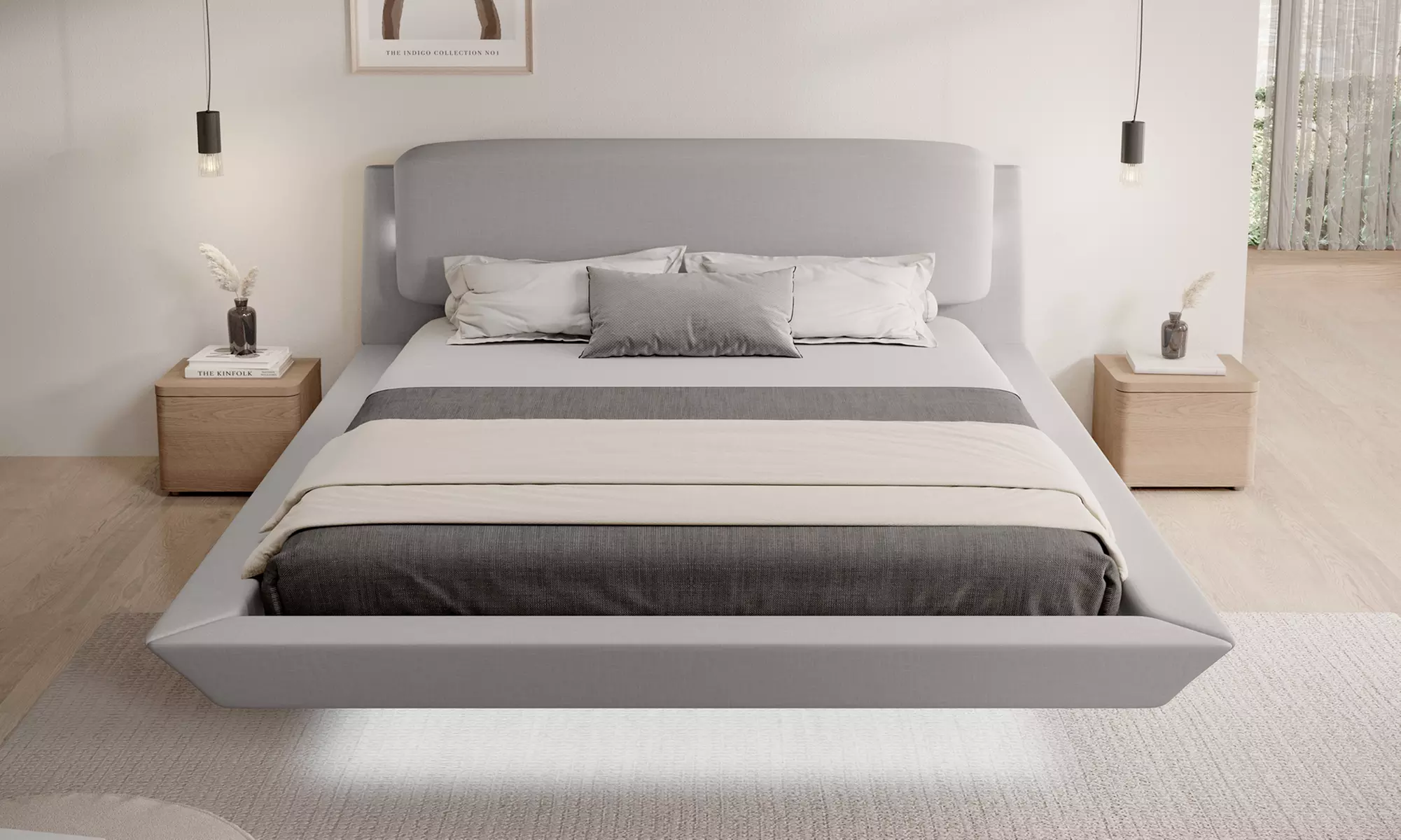 Lit double flottant Diana