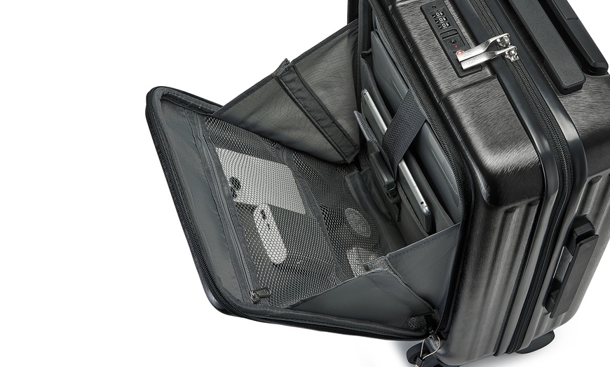 Image 11: KONO Hardshell Luggage Set with TSA Lock and 360° Spinner Wheels