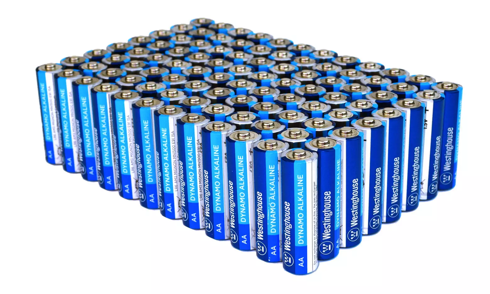 Westinghouse AA or AAA Alkaline Batteries (96-Pack) - Primary Image