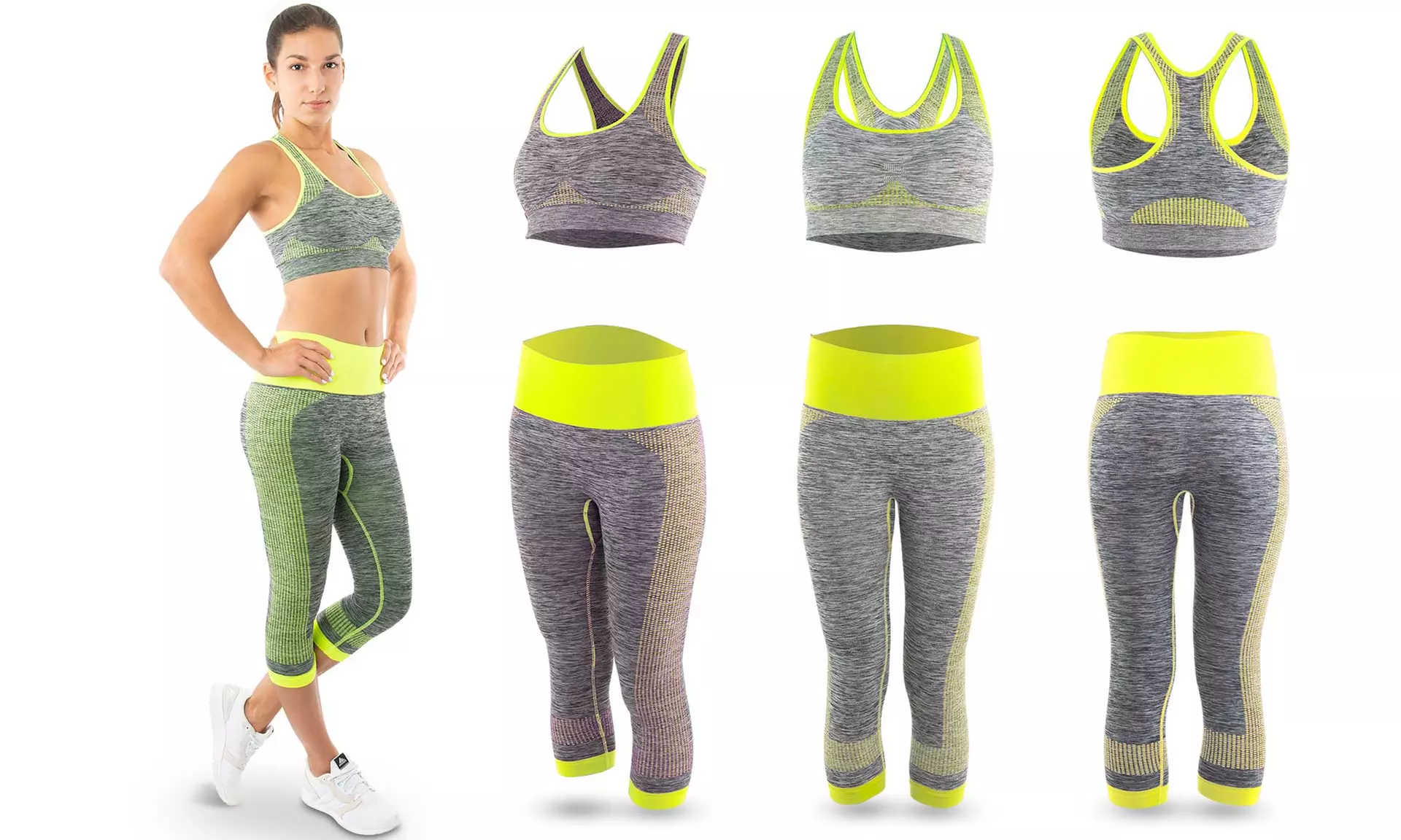 Ensemble brassière et legging Fitness - Primary Image