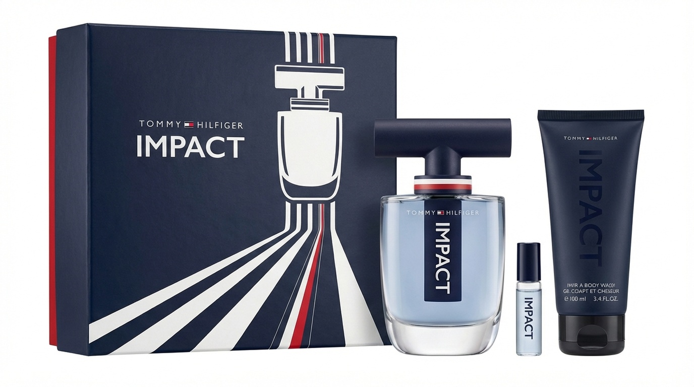 Tommy Hilfiger Impact EDT 100ml & 4ml Body Wash 100ml