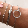 Image 5: 1 ou 2 ensembles de bracelets 4 pièces pour femmes