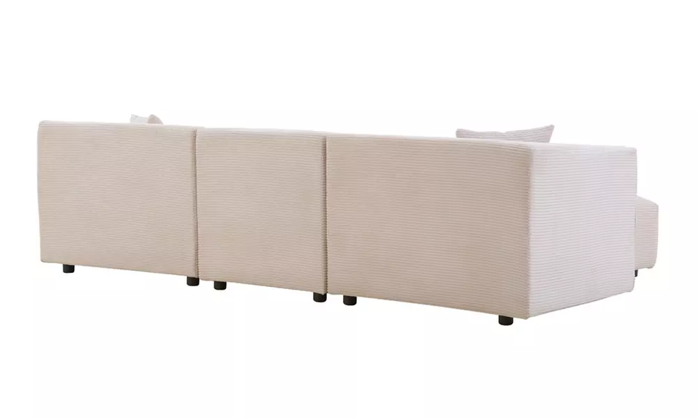 Canapé modulable Kocoon 3 places avec son pouf