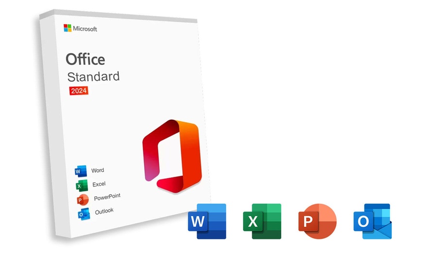 Image 1: Microsoft Office Standard 2024 Lizenz für PC (Vollversion) 