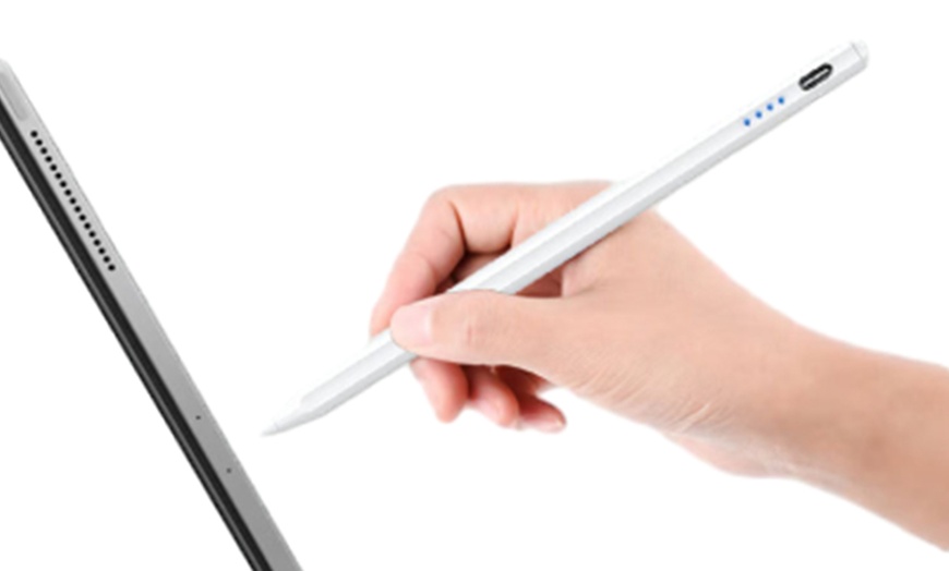 Image 7: Stylus Pen for iPad with Magnetic Wireless Charging