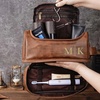 Image 11: Travel in Style With Personalized Vegan-Friendly Leather Toiletry Bag (Up to $maximum_of_discount_percentage Off)