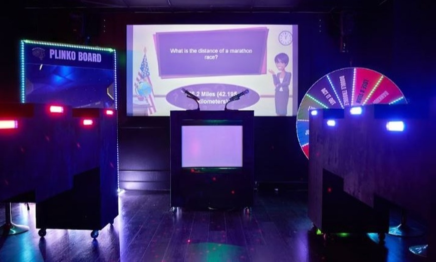 Image 1: 90-Minute Ultimate Game Show Experience for 2, 3, 4, or Up to 8 People