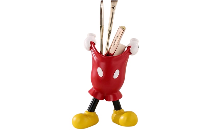 Image 2: Cartoon Desk Organiser - Multi-Functional Makeup & Stationery Holder