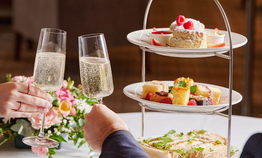 Image 2: Spa Day with Sparkling Afternoon Tea with 25 or 55-Minute Treatment