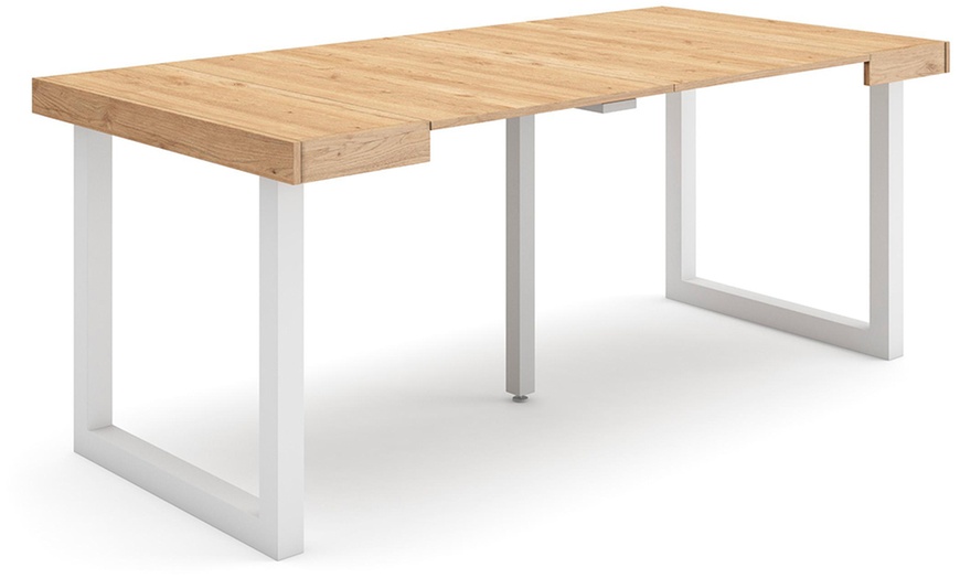 Image 35: Uitschuifbare consoletafel