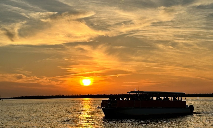 Image 2: Breathtaking Sunsets on a Wildlife Cruise through San Carlos Bay