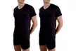 Lot de 2 t-shirts homme col V avec print en coton Pierre Cardin - Second Medium
